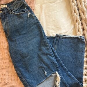 Abercrombie 90s high rise straight